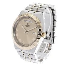 Tudor — Tudor Royal 28603 41mm Ss/yg Automatic Gold Dial Day-Date #C156 — Watch — resale