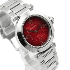 Cartier Pasha de Red WSPA0031 35mm #TGW144 2