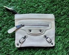 Balenciaga — Balenciaga Moto City Cotton & Zip , Coin — Handbag — resale
