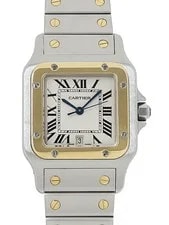 Cartier — Cartier Santos W20011C4 Stainless Steel / Yellow Gold 29mm Quartz 2001 #TW1870 — Watch — resale