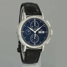 Papers IWC Portofino Chronograph IW3783-03 Black 41mm Box 3