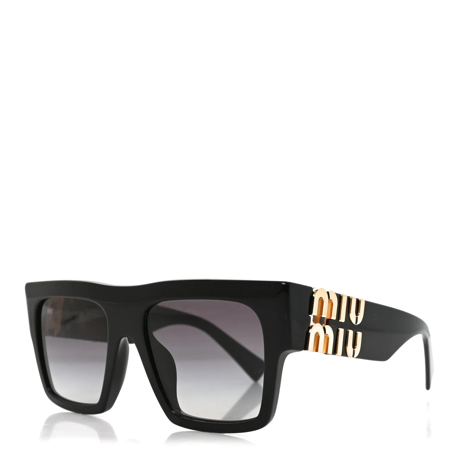 Miu Miu — Acetate Rectangle Sunglasses SMU 10W — Accessory — resale