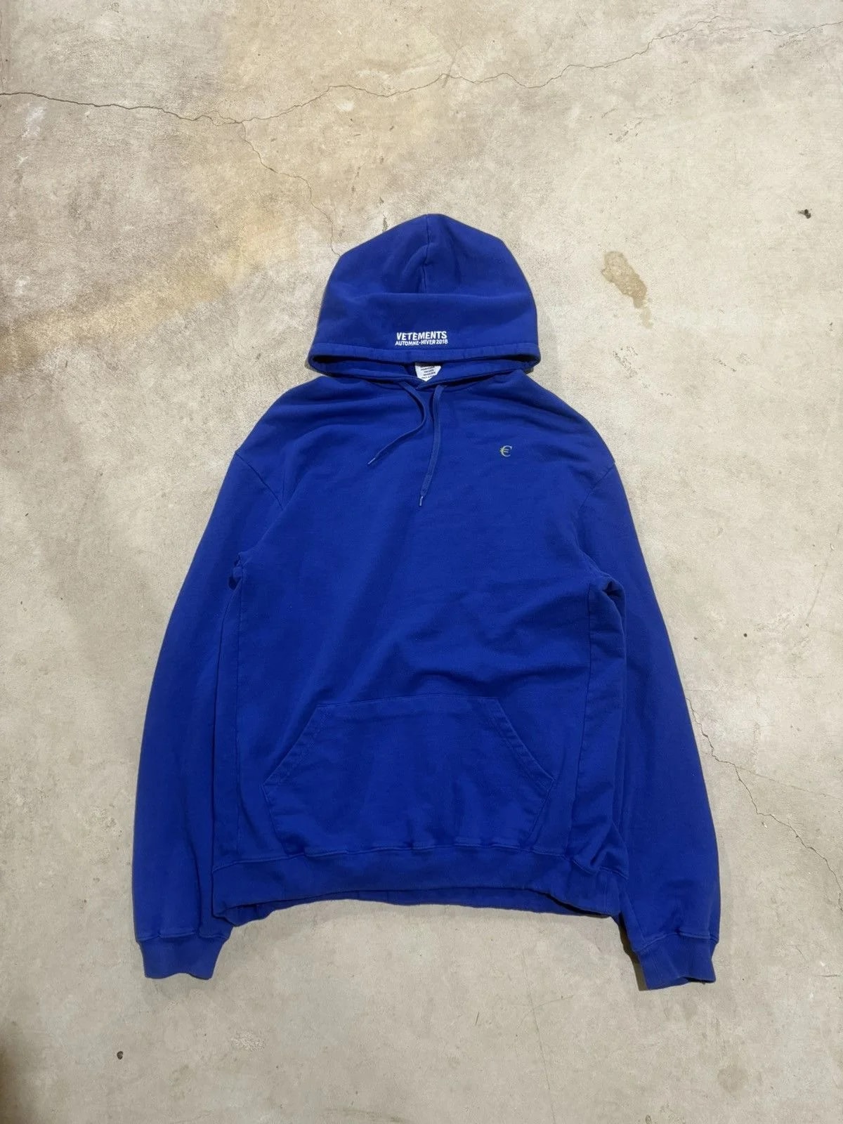 Vetements — Vetements Europe Union Stars Euro Hoodie — streetwear — resale
