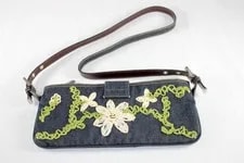 Fendi Baguette Embroidery Flower r42_0310 2