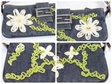 Fendi Baguette Embroidery Flower r42_0310 3