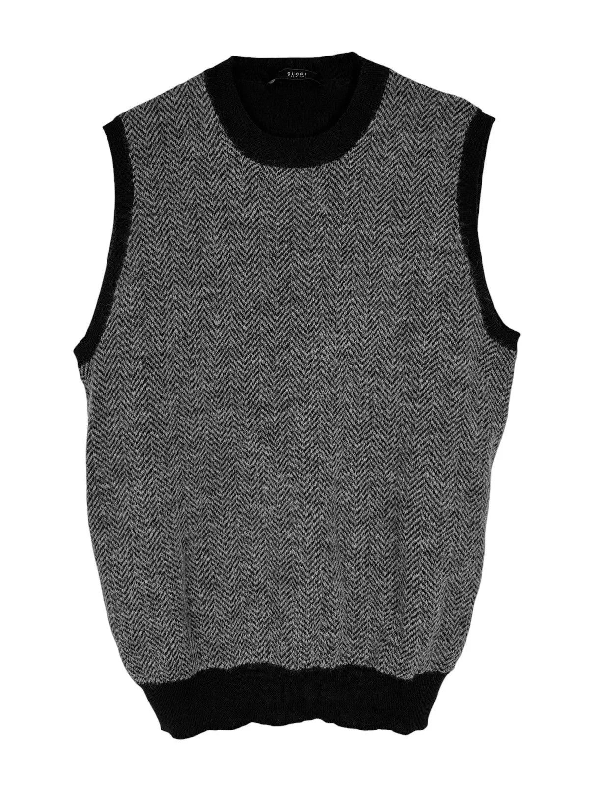 Tom Ford — A/W 2000 Herringbone Sweater Vest (/, Tom Ford) — streetwear — resale