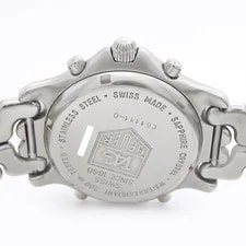 Battery Replaced. TAG Heuer S/el Series Chronograph CG1111 Date 200 Water 4