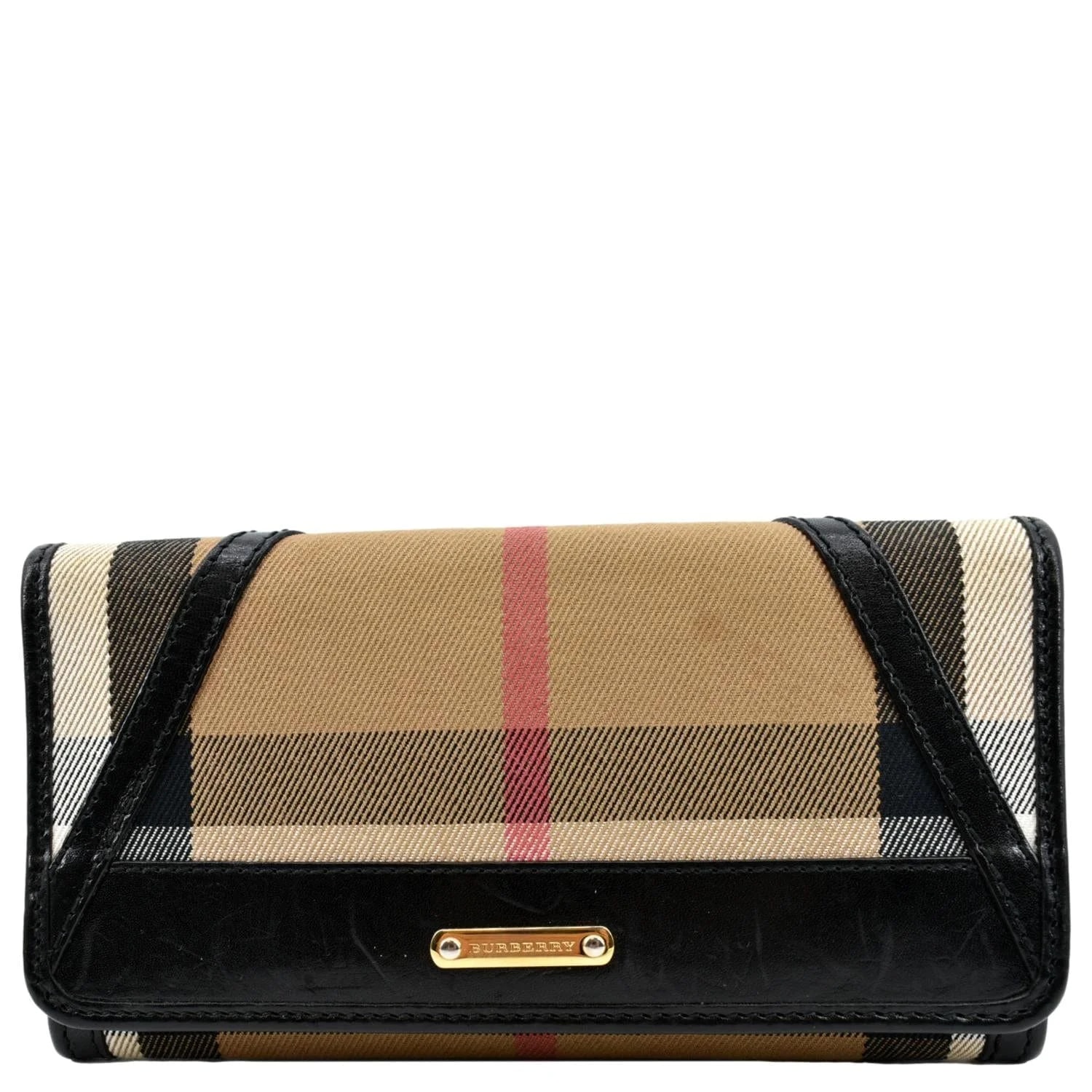 Burberry — Burberry Check Wallet — Handbag — deal
