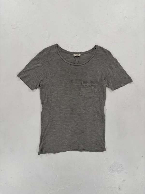 Saint Laurent — Saint Laurent Pocket T-Shirt — streetwear — resale