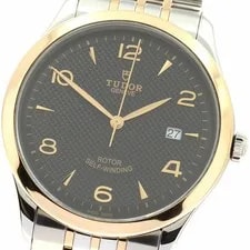 Tudor — Tudor 91651 1926 Date Automatic Black Dial Stainless Steel/red Gold — Watch — resale