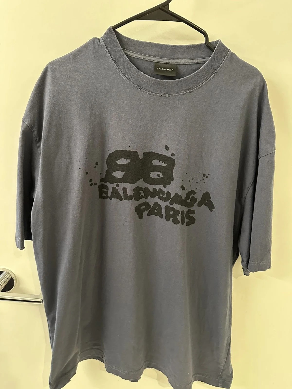 Balenciaga — Balenciaga Paint Smudge Tee — streetwear — resale