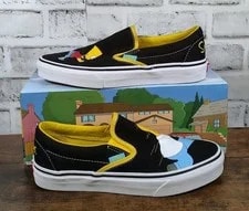 Vans — Vans Classic Slip-On Simpsons Homer / Bart vn0a5ao8269 — Sneaker — resale