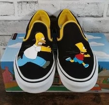 Vans Classic Slip-On Simpsons Homer / Bart vn0a5ao8269 3