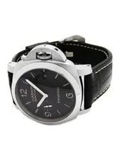 Panerai Luminor Marina 1950 3 Days 44mm PAM00312 44mm Black Dial Box Card #T175 2