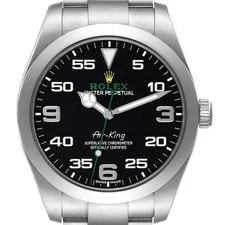 Rolex Oyster Perpetual Air King Black Dial Arabic 40mm 116900-0001 2