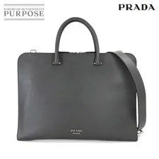 Prada — Prada Briefcase 2way Business 2VN006 Briefca — Handbag — resale