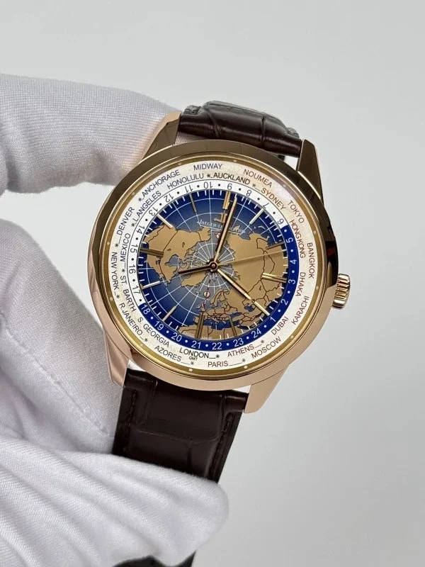 Jaeger-LeCoultre Master Control Geophysic Universal Time 18k Rose Gold 2