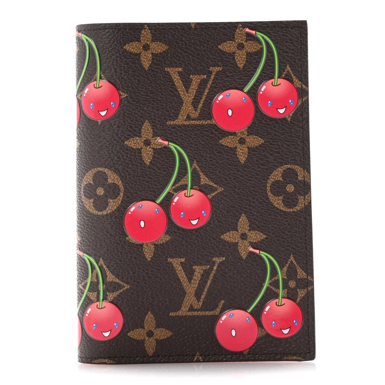 Louis Vuitton — X TM Cerises Passport Cover — Accessory — resale