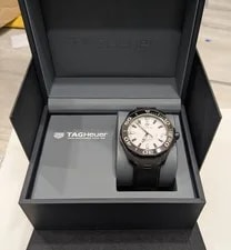 TAG Heuer Aquaracer 43 Mm Titanium DLC WAY108A.FT6141 3