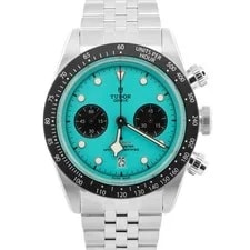 Tudor — Stickered NEW 2026 Papers Tudor Black Bay Chrono 41mm Flamingo Blue 79360 N BOX — Watch — resale