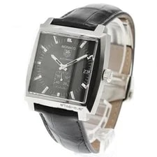 TAG Heuer — TAG Heuer Monaco WW2110-0 37mm SS Black #C7335 — Watch — resale