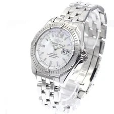 Breitling Navitimer Cockpit A49350 41mm SS Automatic Date White Dial 3
