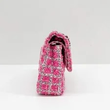 Chanel Classic Double Flap 2014 PinkTweed 4
