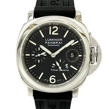 Panerai — Panerai Luminor PAM00090 Power Reserve Automatic Date Black Dial F/S — Watch — resale