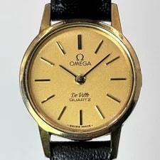 Working G20 Omega de Ville Quartz Gold Plated 3