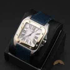 Cartier Santos 100 XL Ref. 2656 Two-Tone Automatic Full Set 2