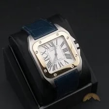 Cartier Santos 100 XL Ref. 2656 Two-Tone Automatic Full Set 3