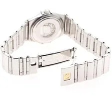 Omega Constellation 1563.85 22mm SS Navy #C10058 2