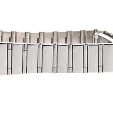 Omega Constellation 1563.85 22mm SS Navy #C10058 3