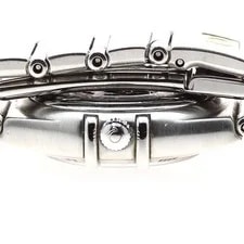 Omega Constellation 1563.85 22mm SS Navy #C10058 4