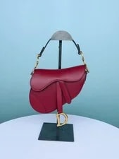 Dior — Dior D Logo Saddle Flap Crossbody — Handbag — resale