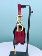 Dior D Logo Saddle Flap Crossbody 2