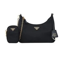 Prada — Prada Re-Edition Trimmed Crossbody 37256Y 156827361 — Handbag — resale