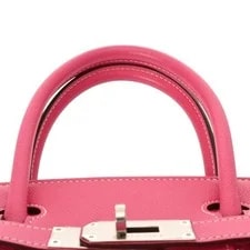 Hermes Birkin 30 Candy Veau Epsom Tyrian / □ OStam... 4
