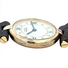 Cartier Must de 590004 Vermeil Ivory Dial Quartz 4