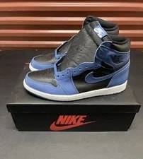 New Air Jordan 1 Retro High Size 9.5 'Dark Marina ' [555088-404] 4