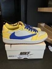 Jordan — Jordan 1 Retro Low OG SP Canary () Size 10W, Preowned — Sneaker — resale