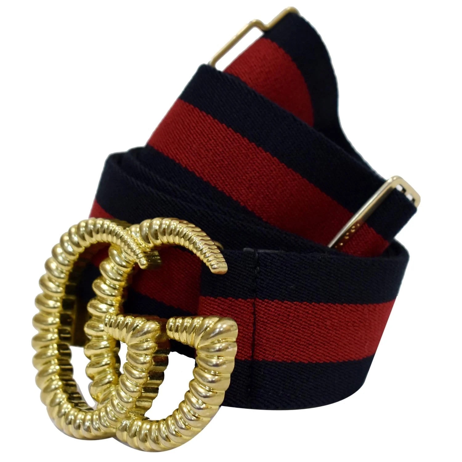 Gucci Torchon Double G Web Elastic Belt 2