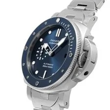 Panerai Submersible Blue Note RefNo=PAM02068 (OP7297) Blue Stainless #W1452 2