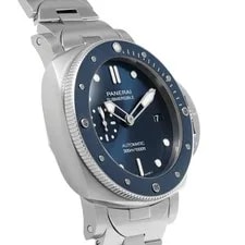 Panerai Submersible Blue Note RefNo=PAM02068 (OP7297) Blue Stainless #W1452 3