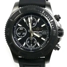 Breitling — Breitling Super Ocean Chronograph Black Steel ’s Automatic M110B11VRB — Watch — resale