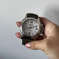 Panerai PAM 113 Luminor Marina White Stainless Steel Manual 44mm - No B/P 3