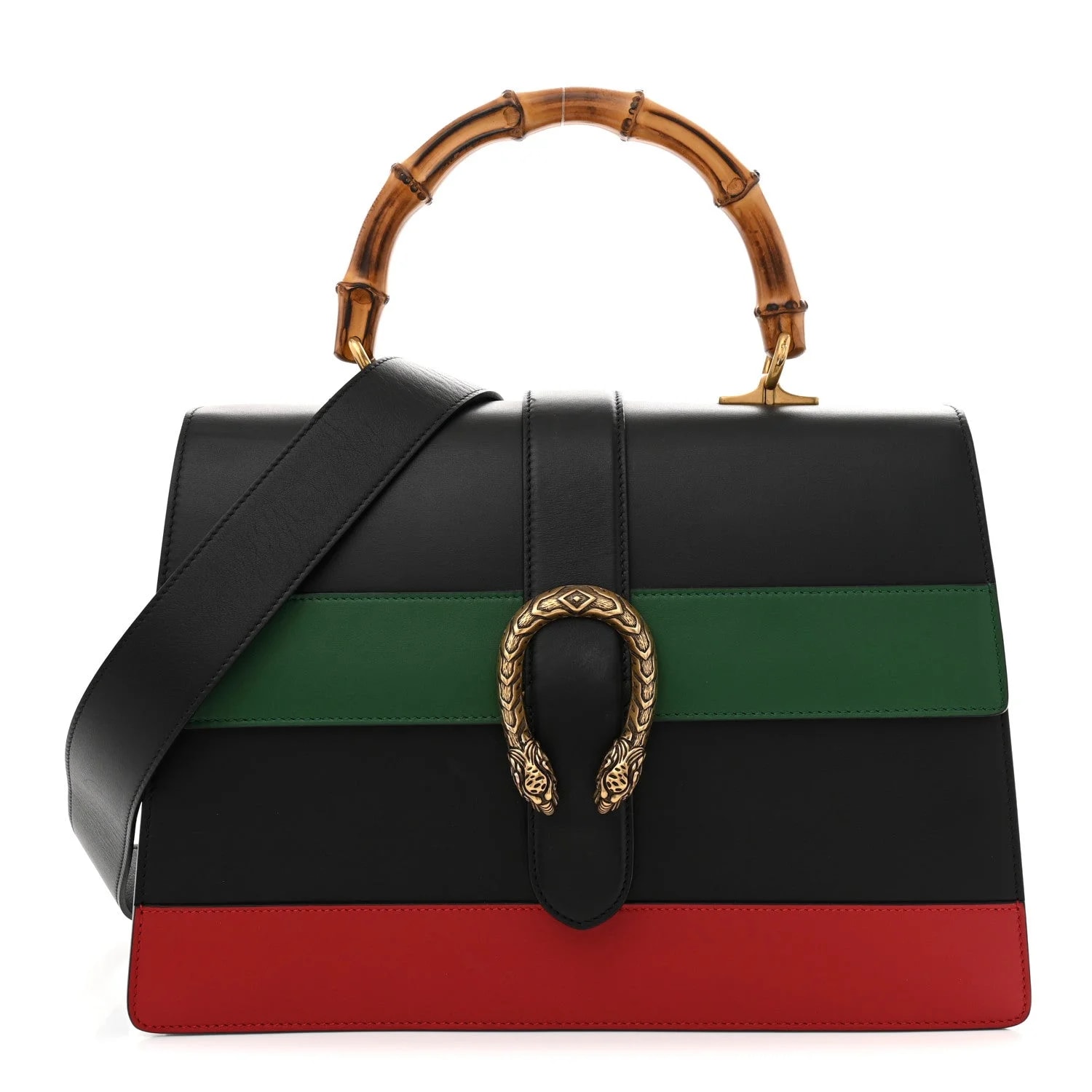 Web — Web Large Dionysus Top Handle Bright Evergreen Hibiscus — Handbags — resale