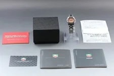 [Exc+5 W/ Paper] TAG Heuer WN1314 Pink Dial Date Quartz 2