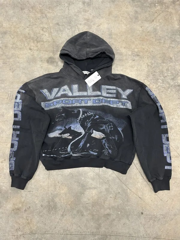 Vale Valley Dreams Black Watchdog Pullover Hoodie 2