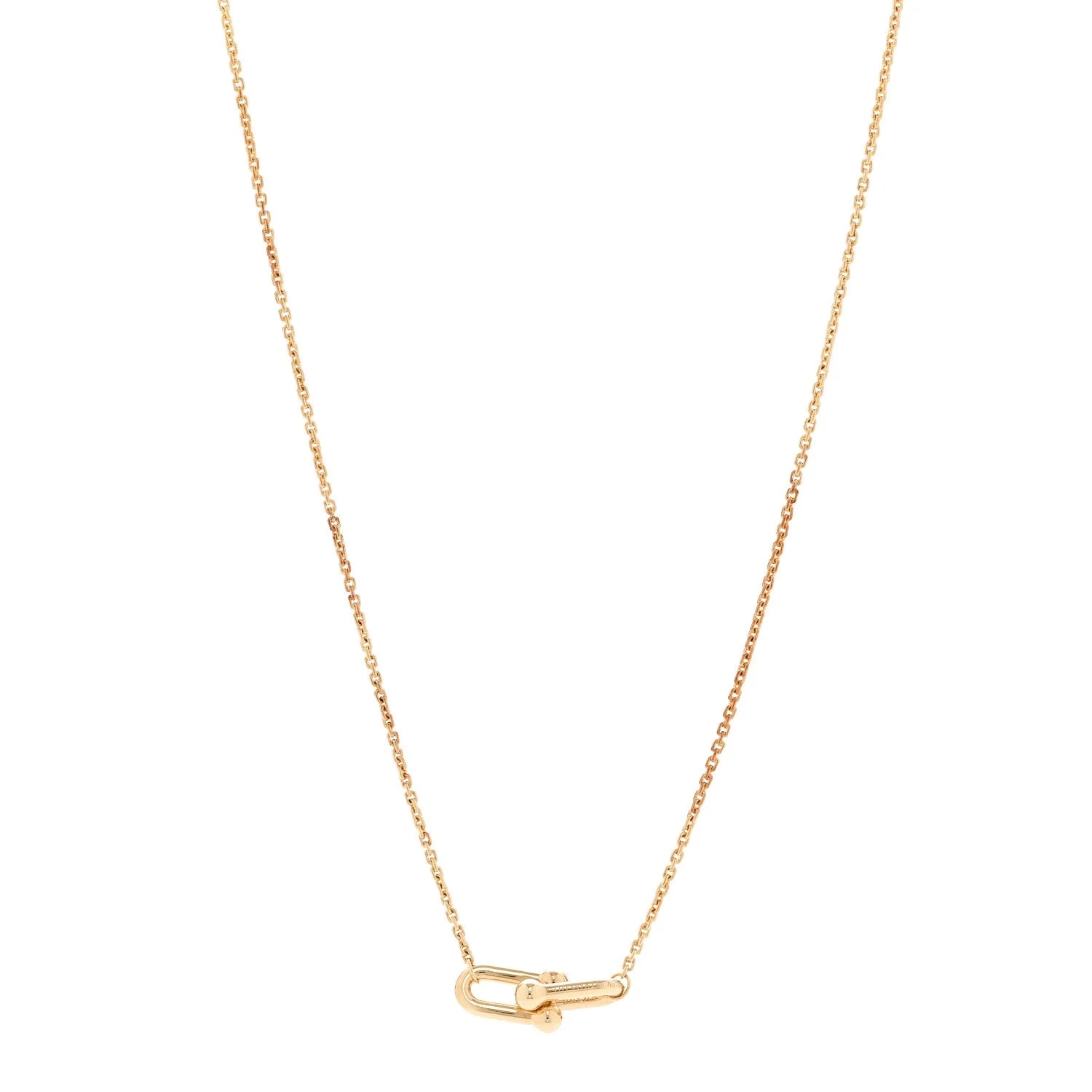 Tiffany & Co. — 18K Yellow Gold HardWear Small Double Link — Jewelry — resale